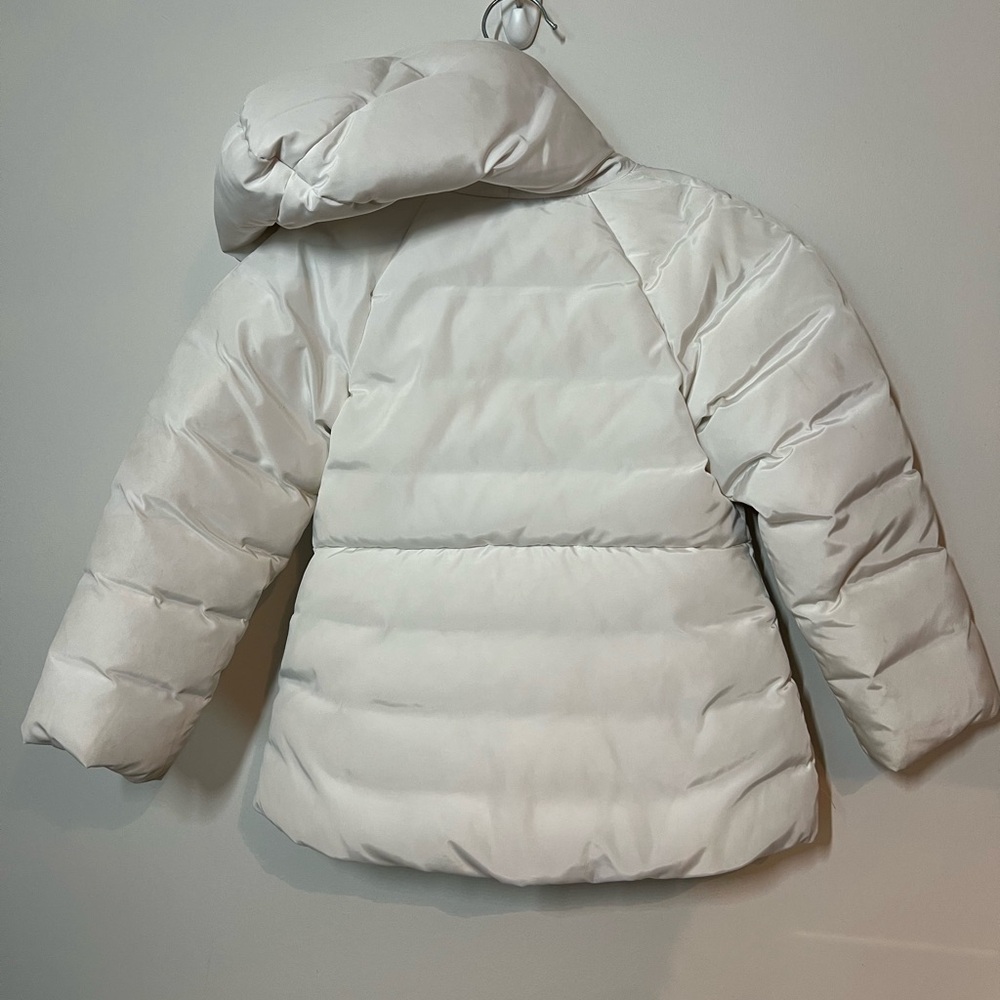 Jacadi White Puffer Jacket for Unisex size 6 - Picture 2 of 5